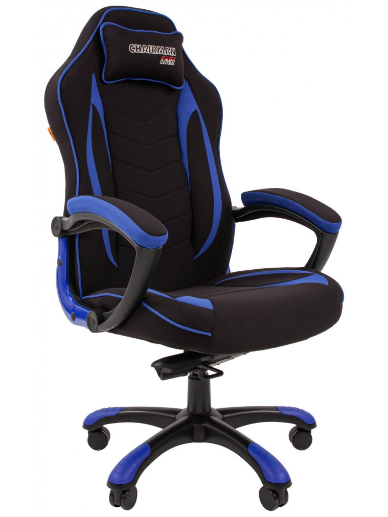 Компьютерное кресло Chairman Game 28 черное / синее
