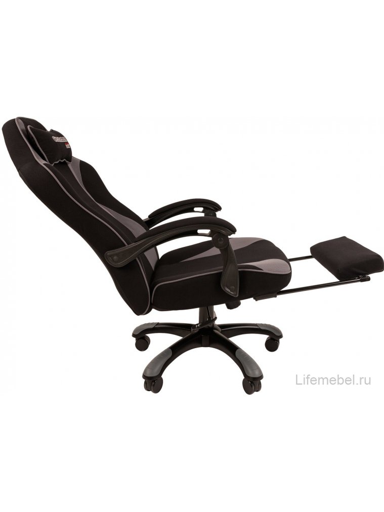 Компьютерное кресло Chairman game 35 черое / серое