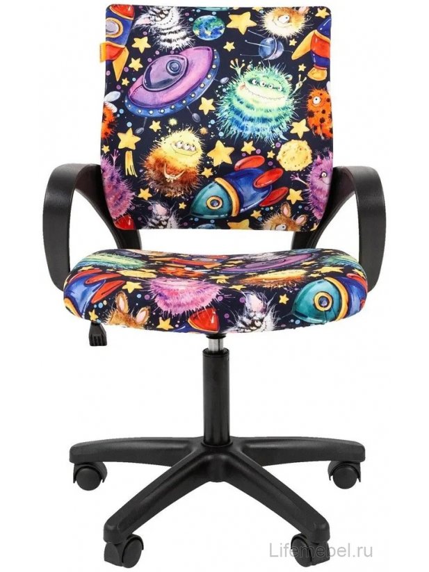 Компьютерное кресло Chairman Kids 103 LT ткань НЛО / черный