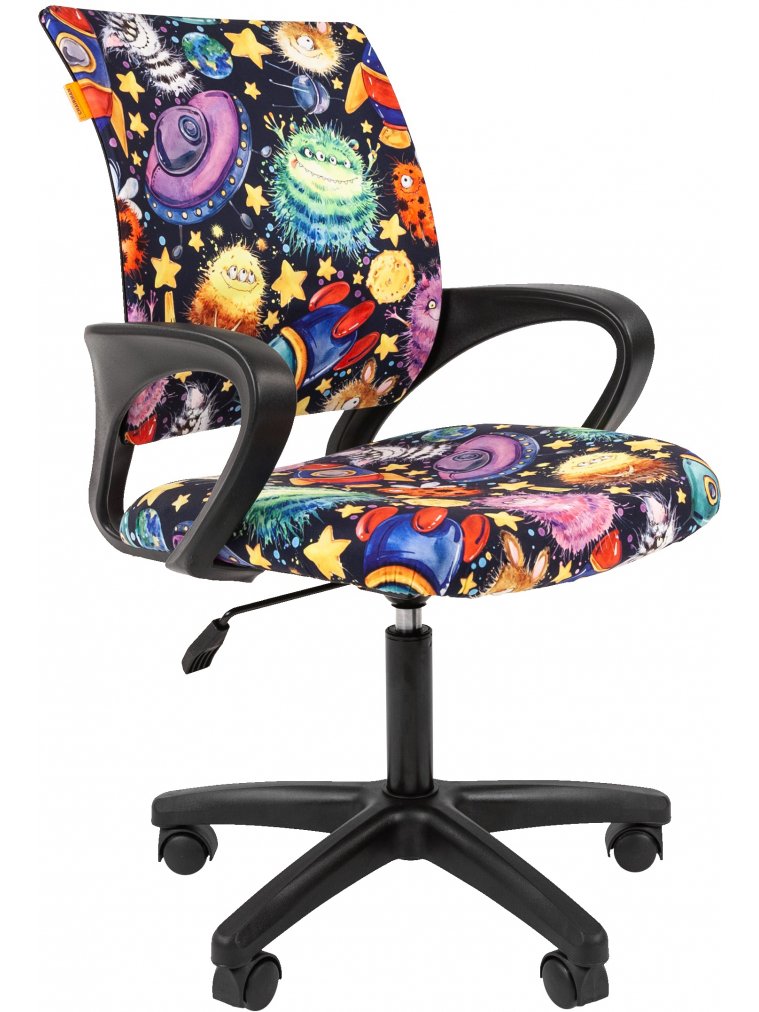 Компьютерное кресло Chairman Kids 103 LT ткань НЛО / черный