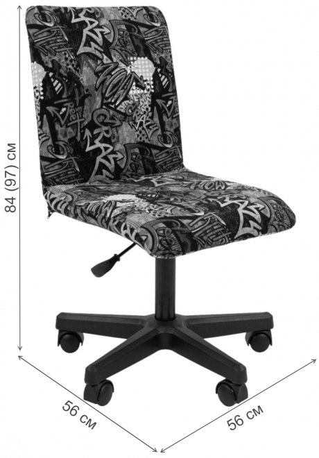 Компьютерное кресло Chairman Kids 109 ткань game черный