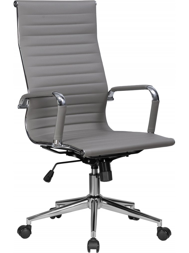 Компьютерное кресло Clark Simple серое / хром