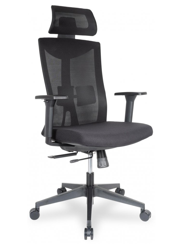 Компьютерное кресло College CLG-428 MBN-A black черное
