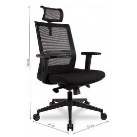 Компьютерное кресло College CLG-433 MBN-A