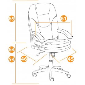 Компьютерное кресло Comfort LT серое