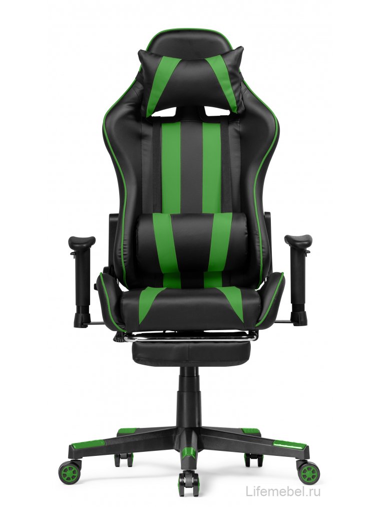 Компьютерное кресло Corvet black / green