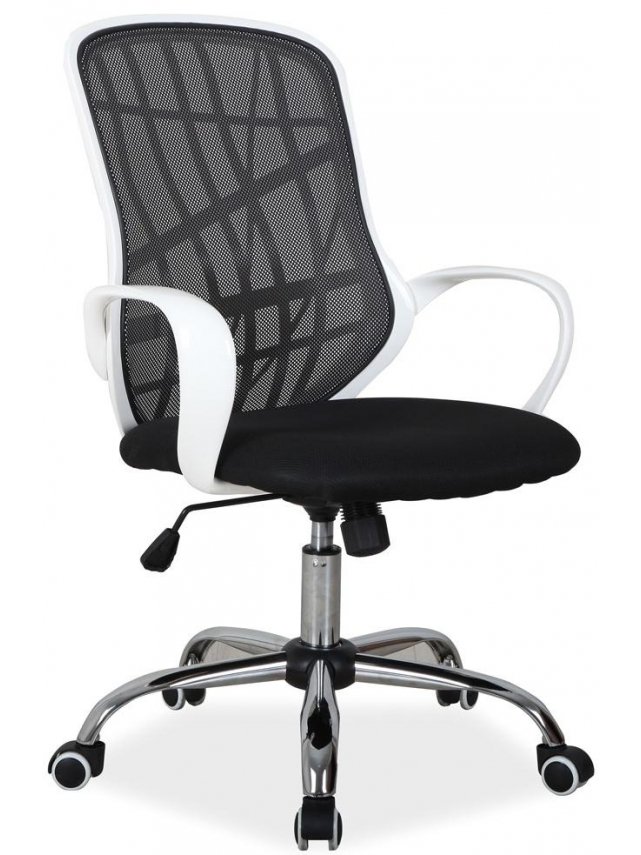 Компьютерное кресло Dexter черное / белое