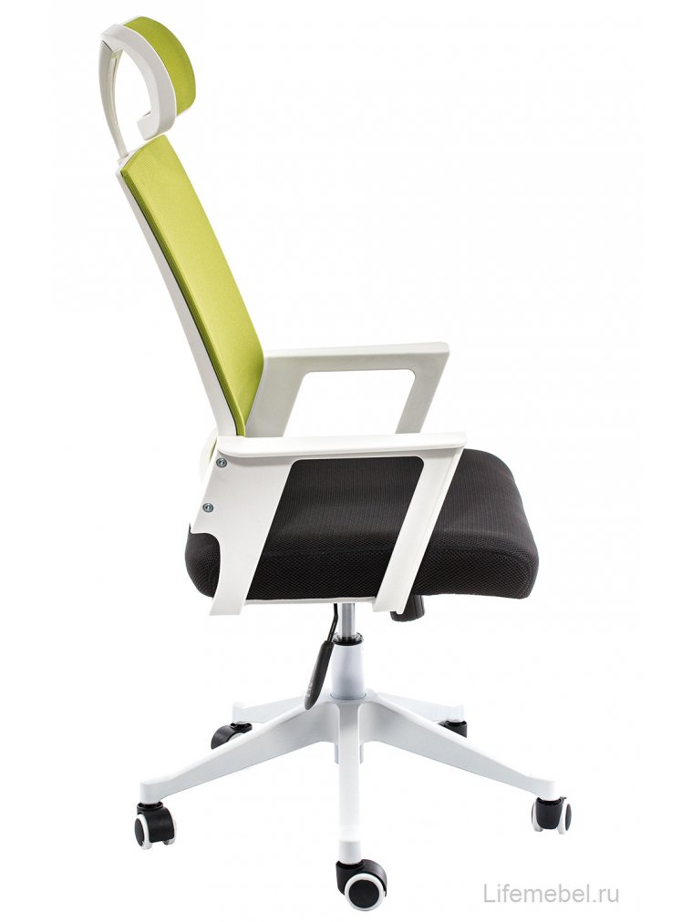 Компьютерное кресло Dreamer белое / черное / зеленое