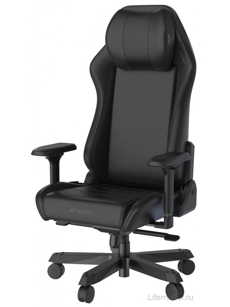 Компьютерное кресло DXRacer Master черная экокожа