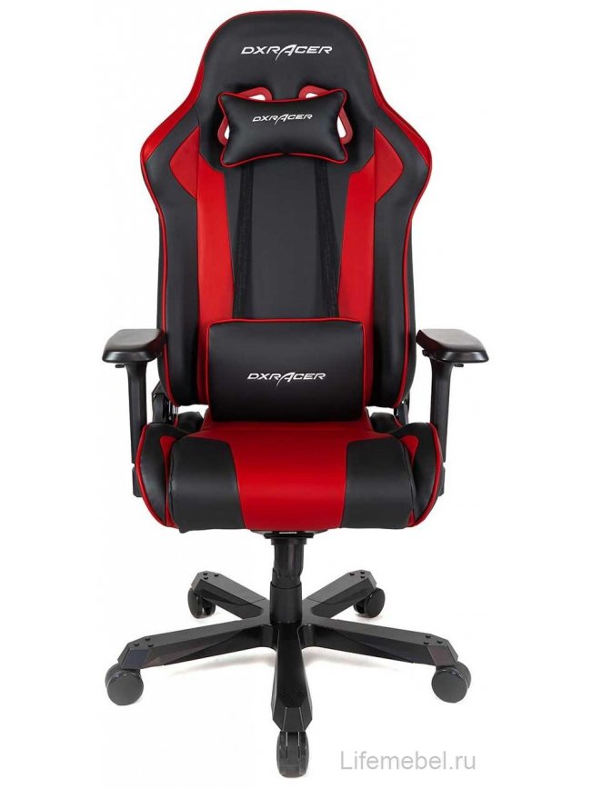 Компьютерное кресло DXRacer OH/K99/NR черный / красный