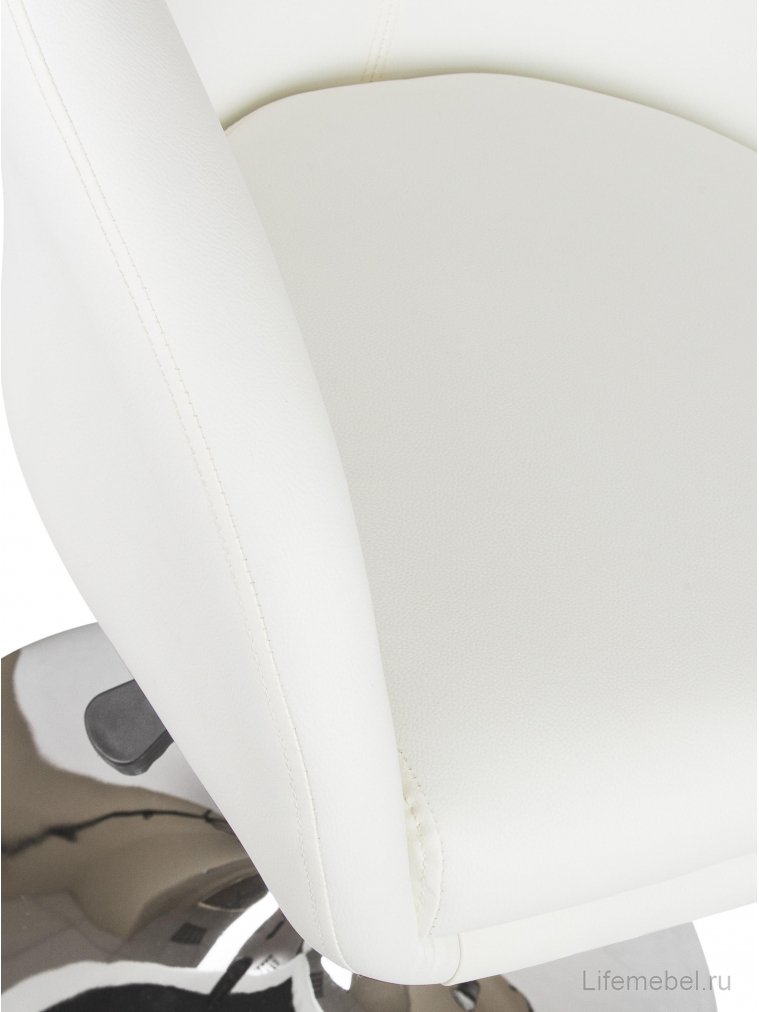 Компьютерное кресло 8600-LM белое / хром