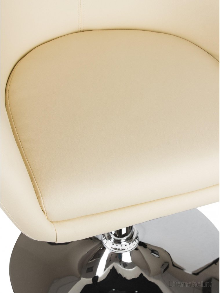 Компьютерное кресло 8600-LM кремовое / хром