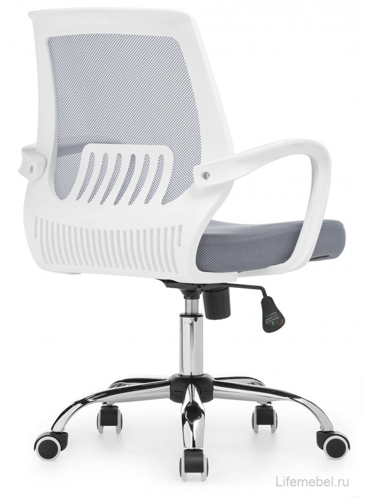 Компьютерное кресло Ergoplus light gray / white
