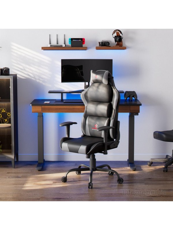 Компьютерное кресло Hector серое