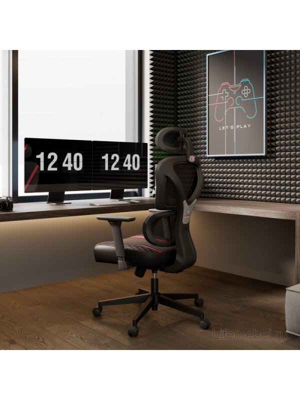 Компьютерное кресло Norn красное