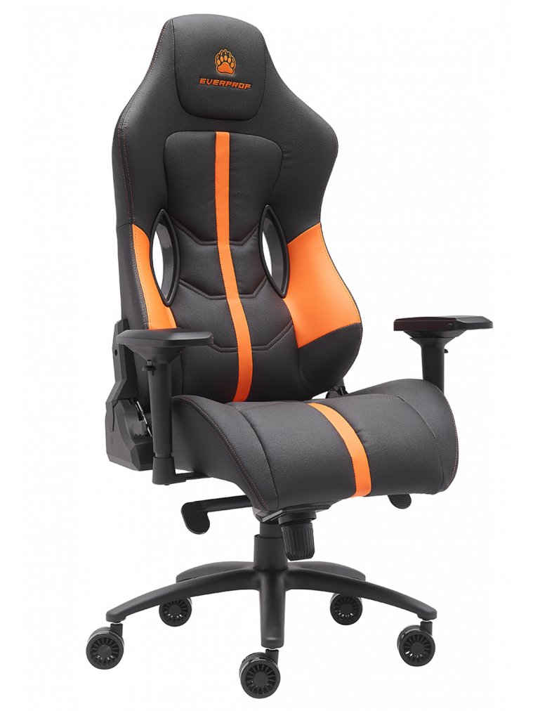 Компьютерное кресло Everprof Jaguar экокожа оранжевый
