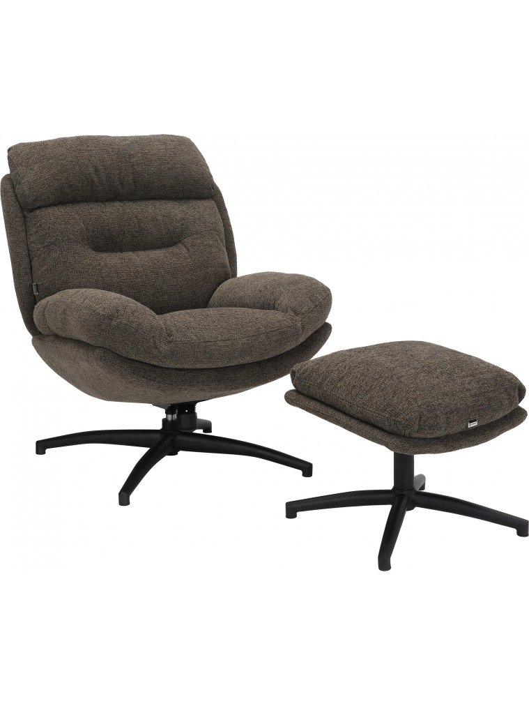 Компьютерное кресло Everprof Kiwi ткань темно-коричневый