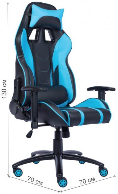 Компьютерное кресло Everprof Lotus S16 голубое