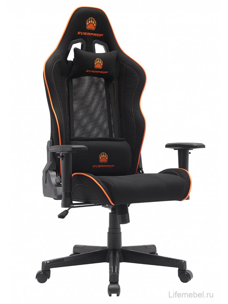 Компьютерное кресло Everprof Panther ткань оранжевый