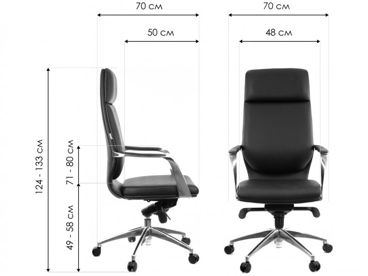 Компьютерное кресло Everprof Paris черное
