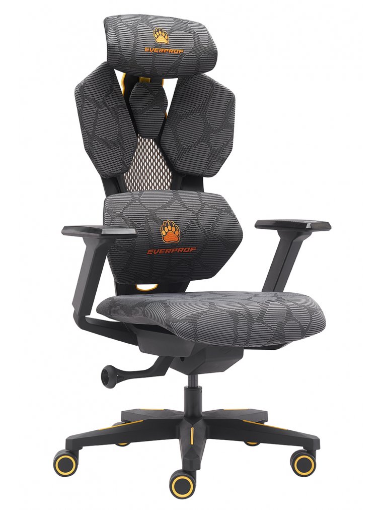 Компьютерное кресло Everprof Tiger сетка серый