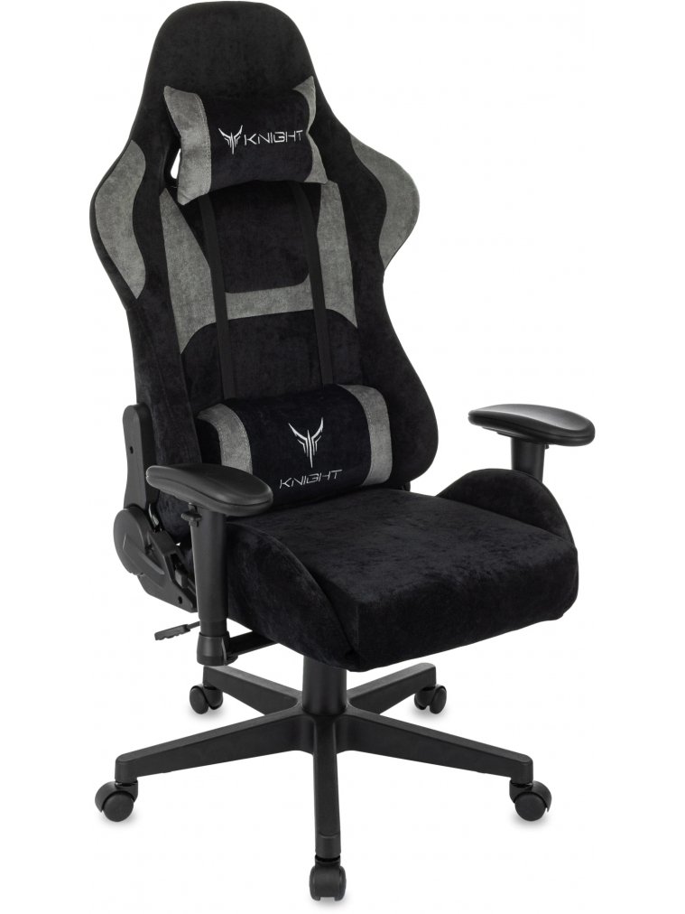 Компьютерное кресло Flame ткань черный / серый