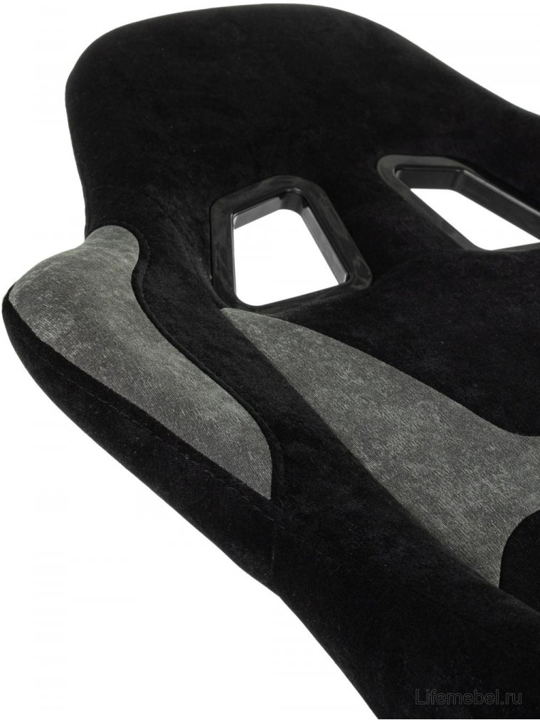 Компьютерное кресло Flame ткань черный / серый