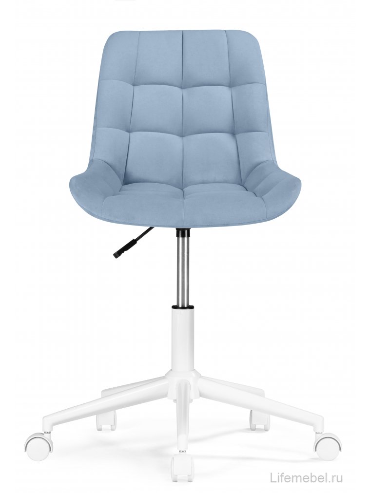 Компьютерное кресло Форт голубой / белый