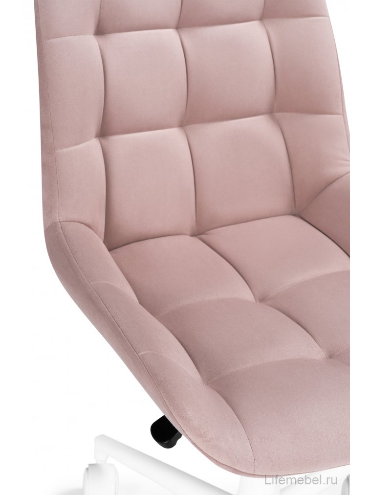 Компьютерное кресло Форт розовый / белый