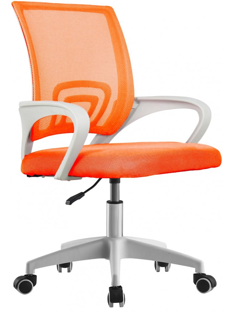 Компьютерное кресло Spectorс DC453 оранжевое / белый