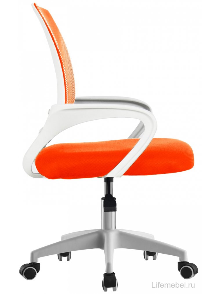 Компьютерное кресло Spectorс DC453 оранжевое / белый