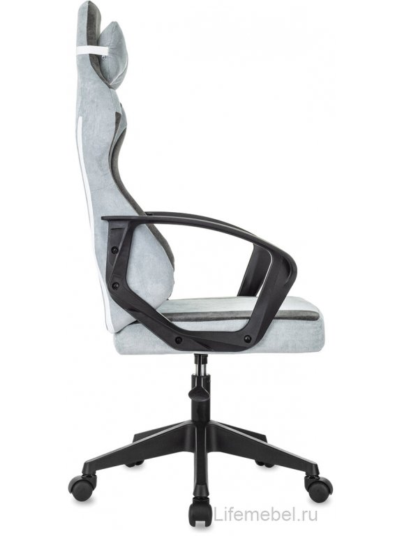 Компьютерное кресло GM-127 серо-голубой