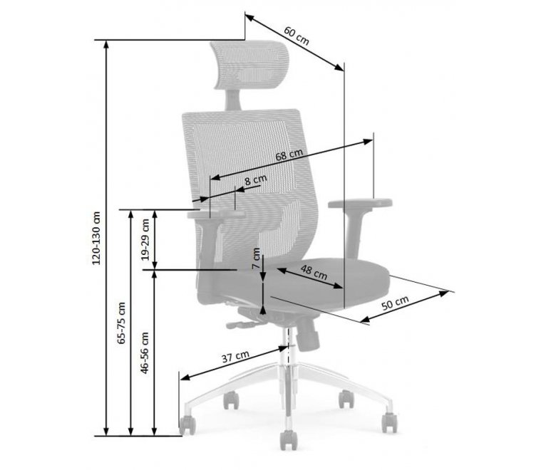 Компьютерное кресло Admiral черное