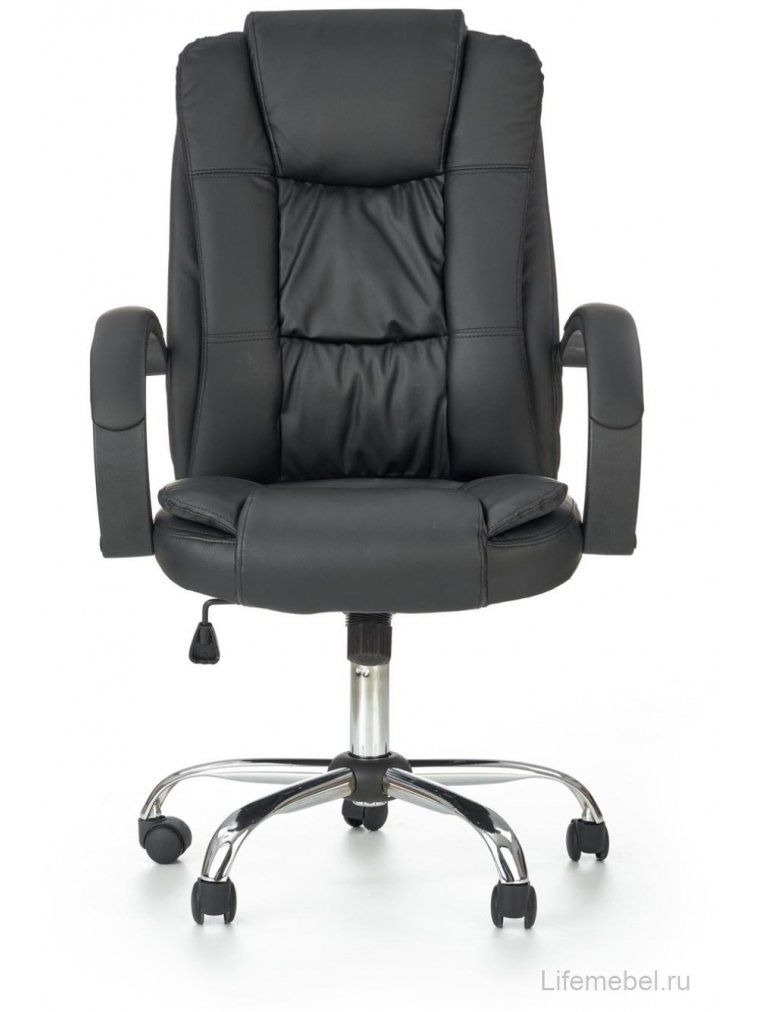 Компьютерное кресло Relax черная экокожа