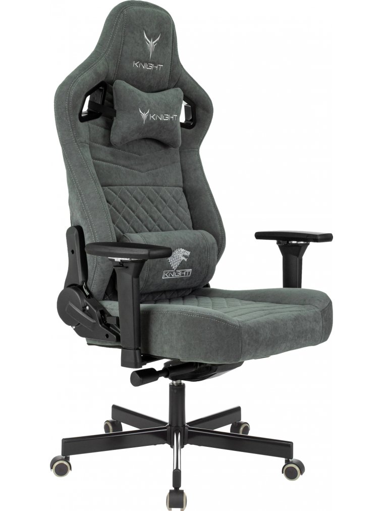 Компьютерное кресло Hunter искусственная замша серый