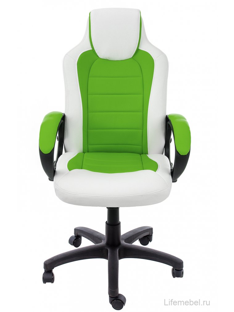 Компьютерное кресло Kadis светло-зеленое / белое