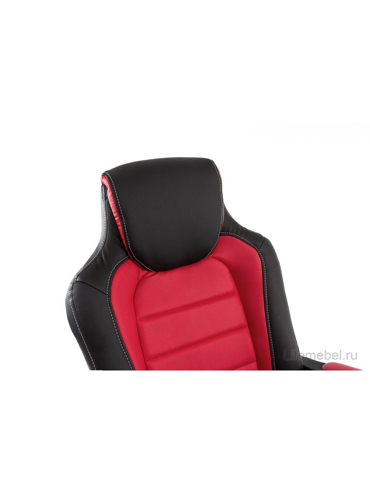 Компьютерное кресло Kadis темно-красное / черное