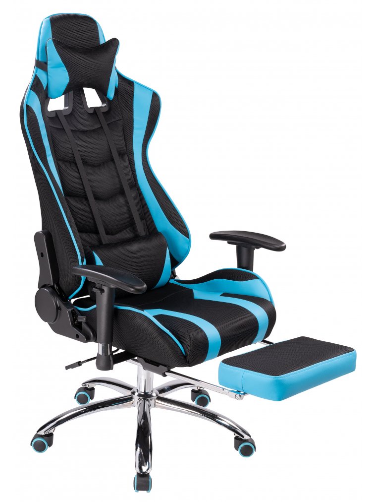 Компьютерное кресло Kano 1 light blue / black