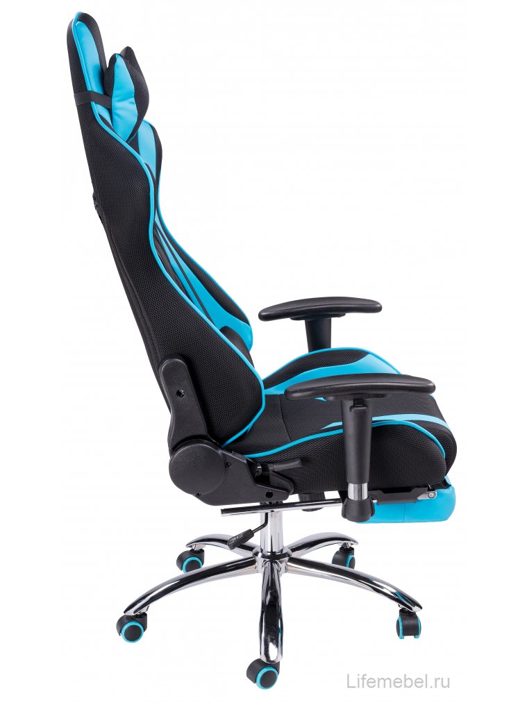 Компьютерное кресло Kano 1 light blue / black