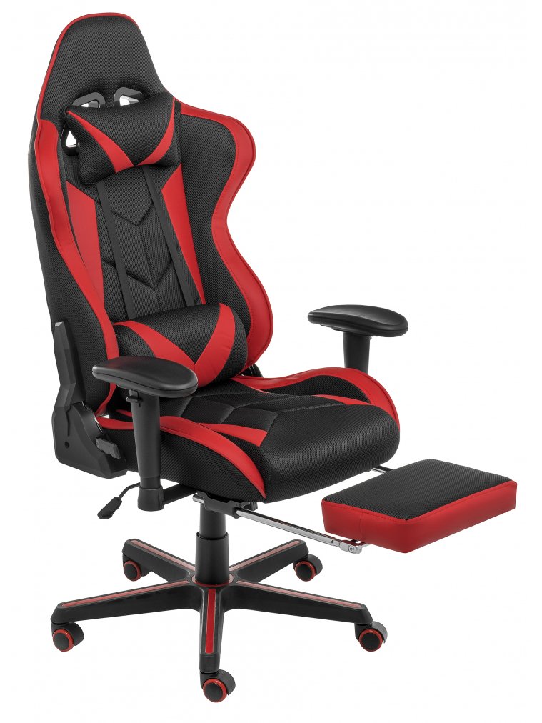 Компьютерное кресло Kano черное / красное