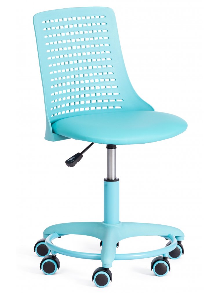 Компьютерное кресло Kiddy искусственная кожа бирюзовая