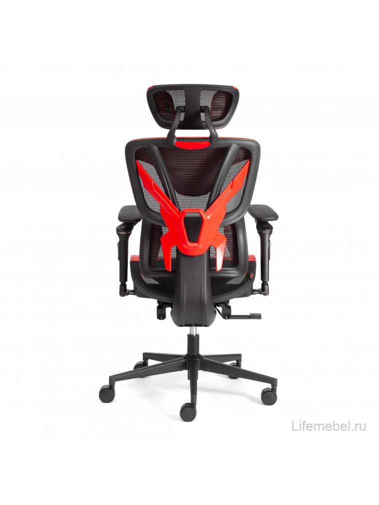 Компьютерное кресло KingCobra черный / красный