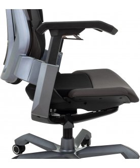 Игровое компьютерное кресло Knight Aero черное