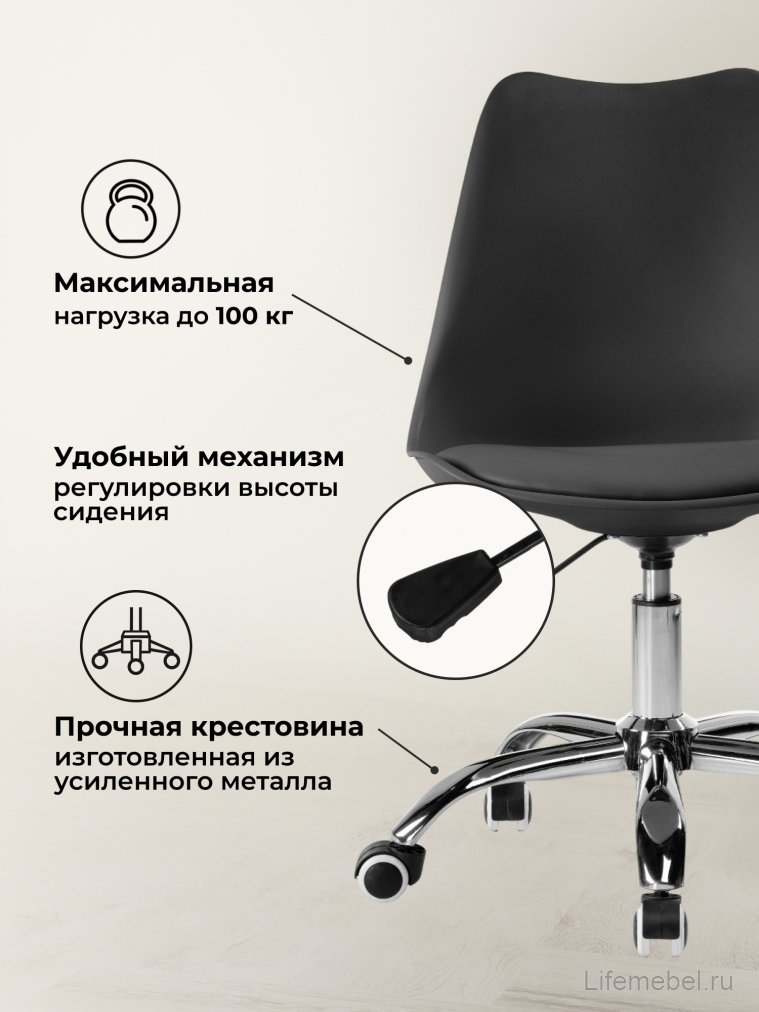 Компьютерное кресло Kolin black