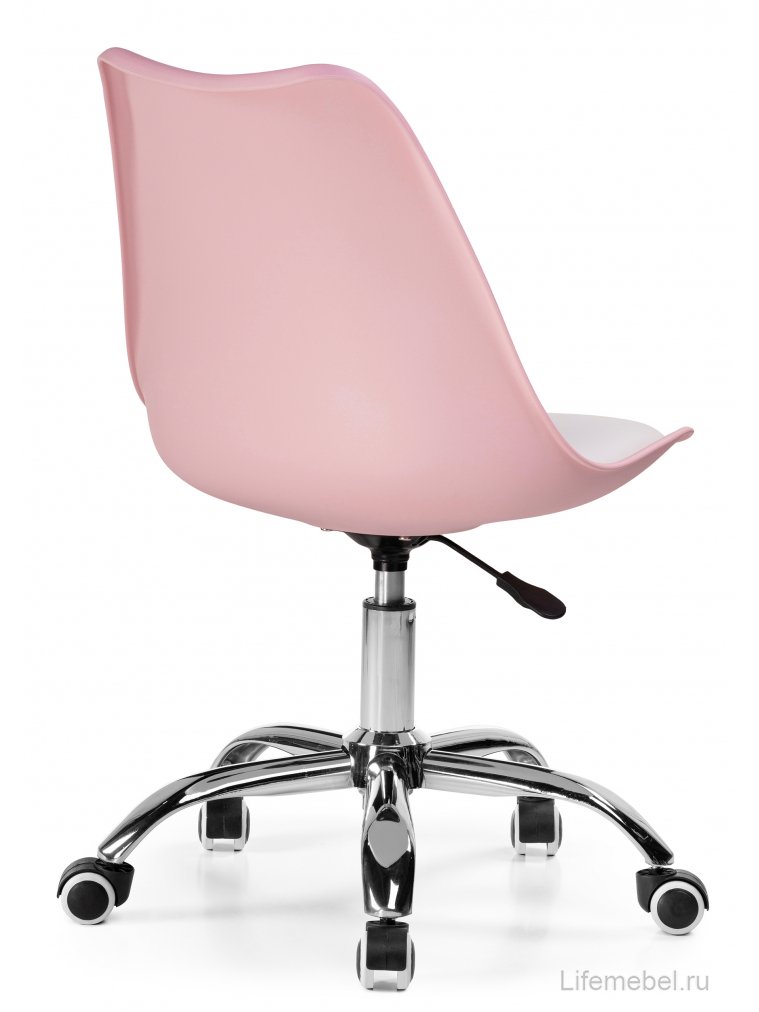 Компьютерное кресло Kolin pink / white