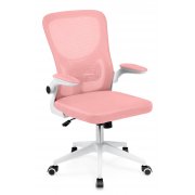 розовая сетка / белый