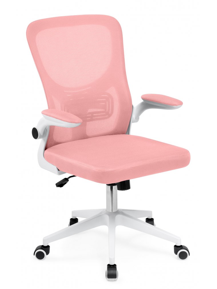 Компьютерное кресло Konfi pink / white