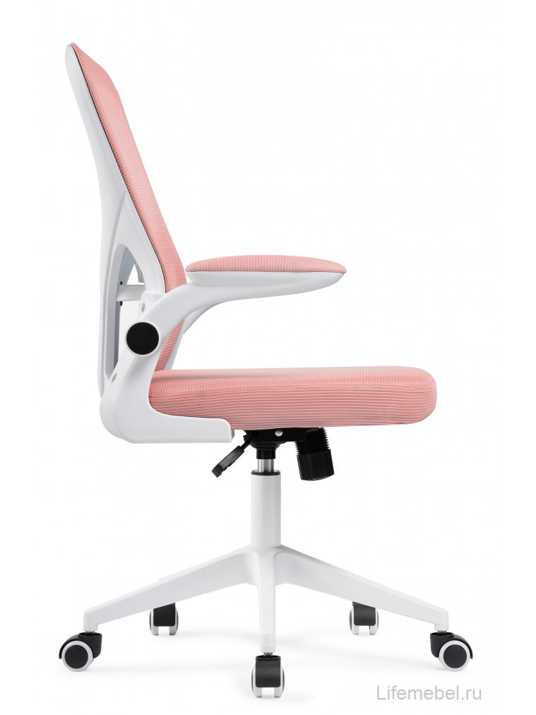 Компьютерное кресло Konfi pink / white