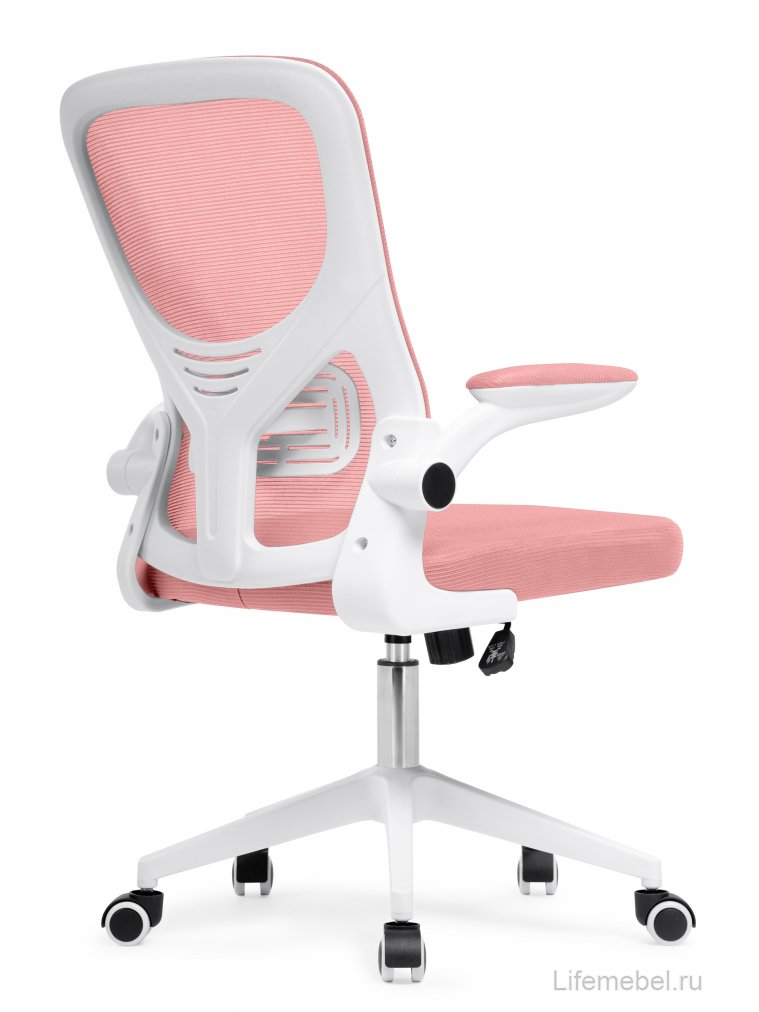 Компьютерное кресло Konfi pink / white