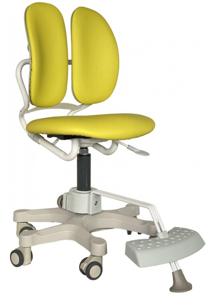 Компьютерное кресло DuoKids Kids MAX DR-289SF Mild lime 2SEL1 желтое